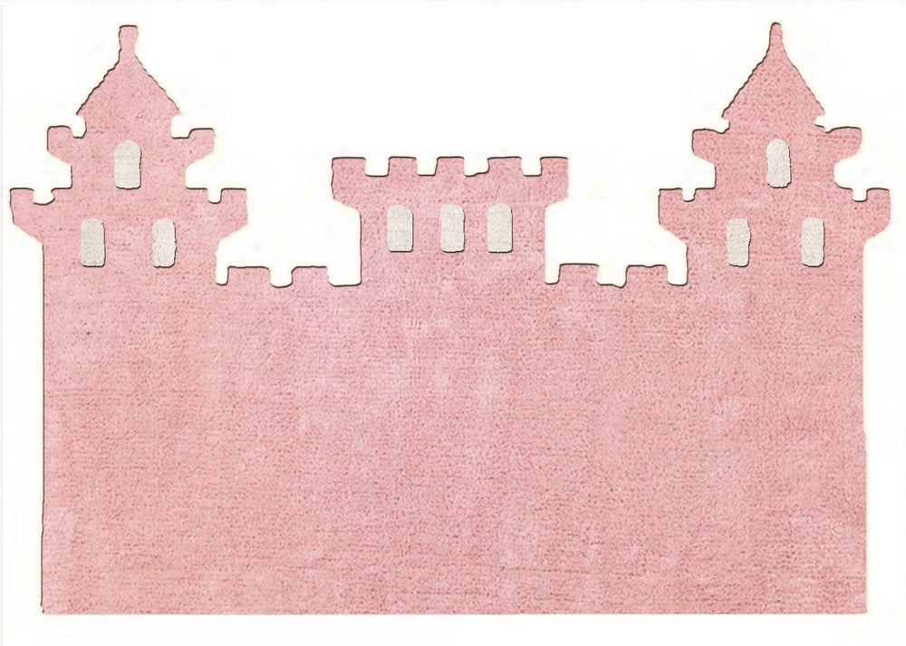Teppich 'castillo' rosa